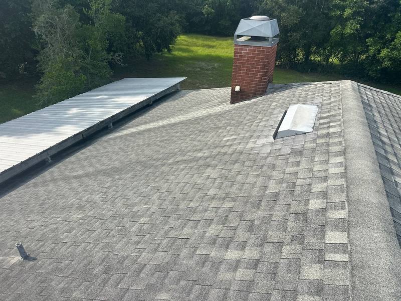 completed roofing project in Dade City FL
