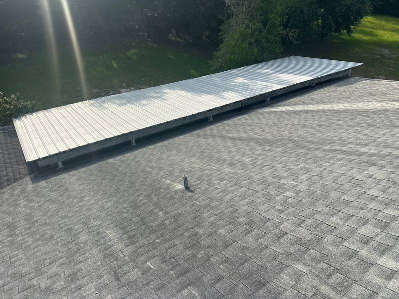 residential shingle roof replacement by Hloska Roofing in Dade City