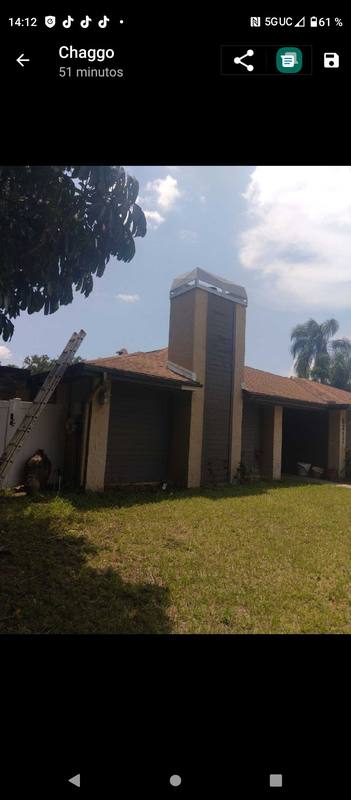 completed roofing project in Tampa FL