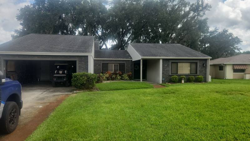 residential shingle roof replacement by Hloska Roofing in Land O Lakes