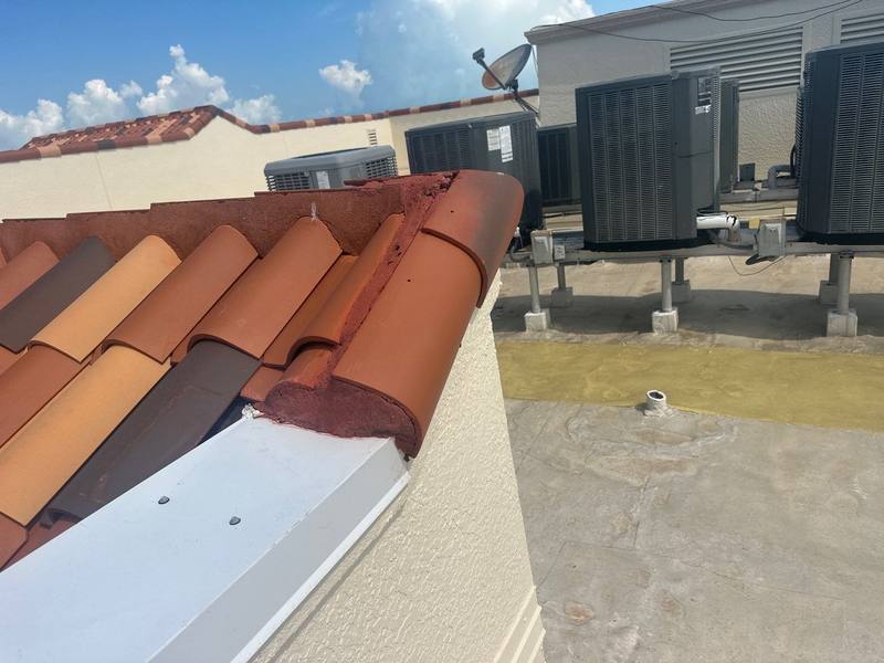 completed roofing project in Indian Shores FL