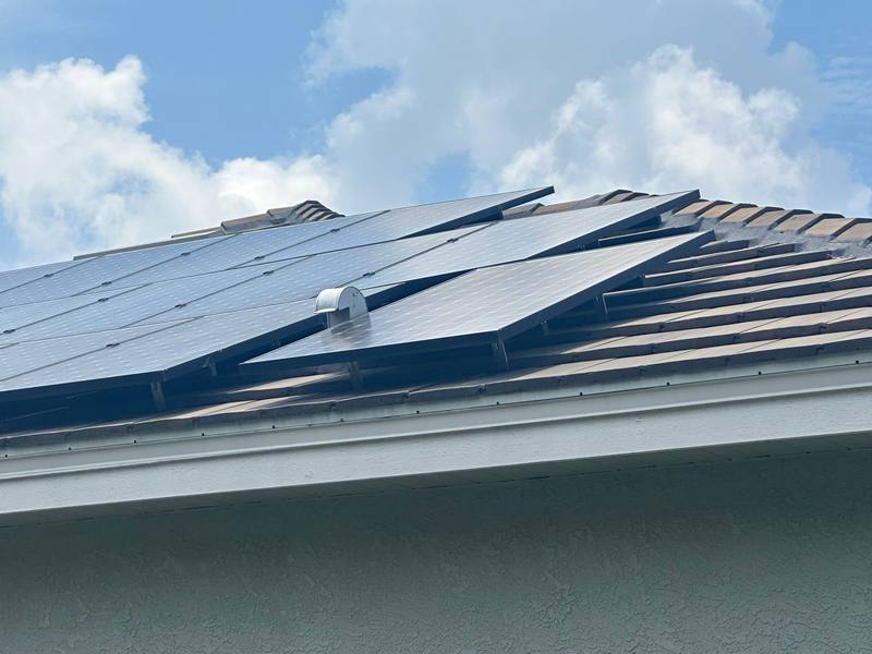 roofing project near Live Oak Terr. NE in St Pete