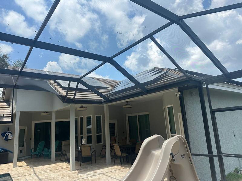 residential roof replacement by Hloska Roofing in St Pete
