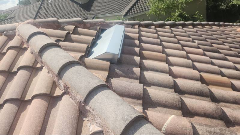 roofing project near Cour Estates in Lutz
