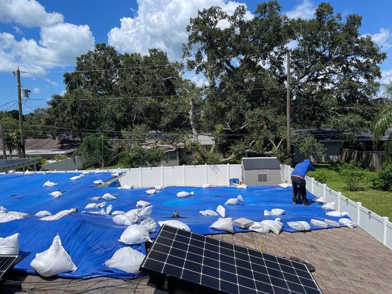 residential roof replacement by Hloska Roofing in Largo