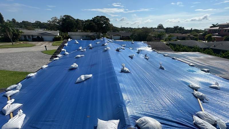 completed roofing project in Seminole FL
