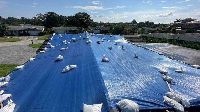 roofing project near Grove St in Seminole