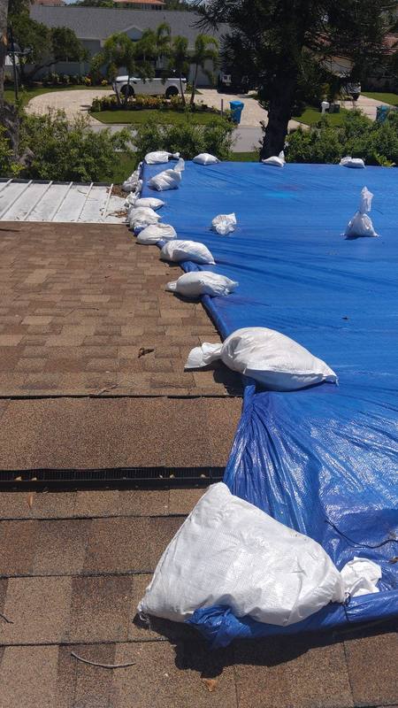 completed roofing project in Redington Shores FL