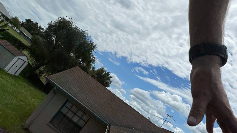 completed roofing project in Zephyrhills FL