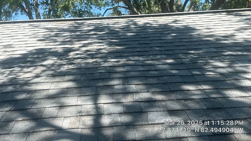 completed roofing project in Tampa FL