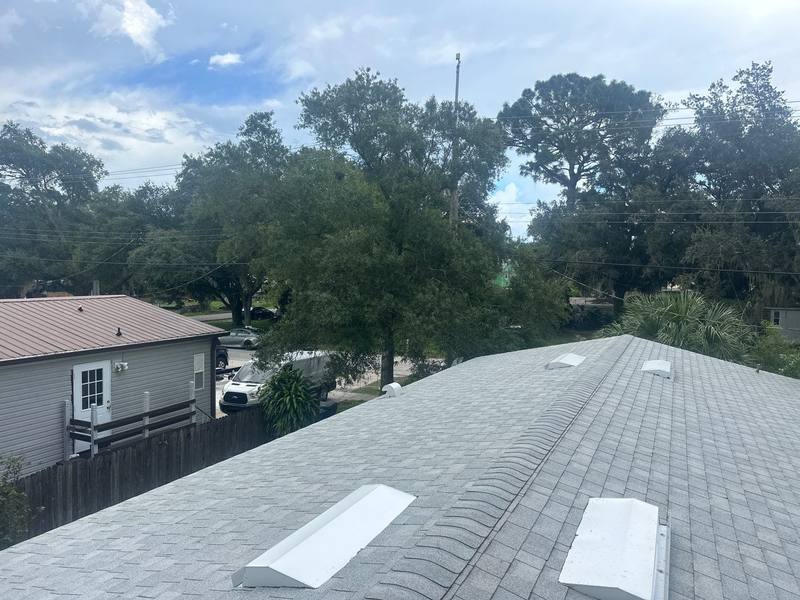 roofing project near 4 Oaks Rd in Tampa