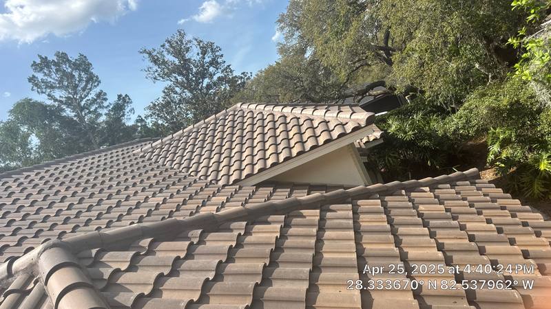completed roofing project in Spring Hill FL