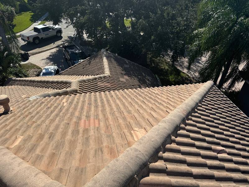 residential roof repair by Hloska Roofing in Trinity