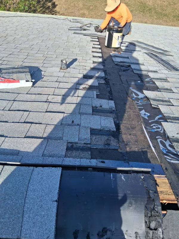 residential shingle roof replacement by Hloska Roofing in Hudson