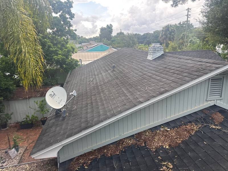 residential roof repair by Hloska Roofing in St. Pete