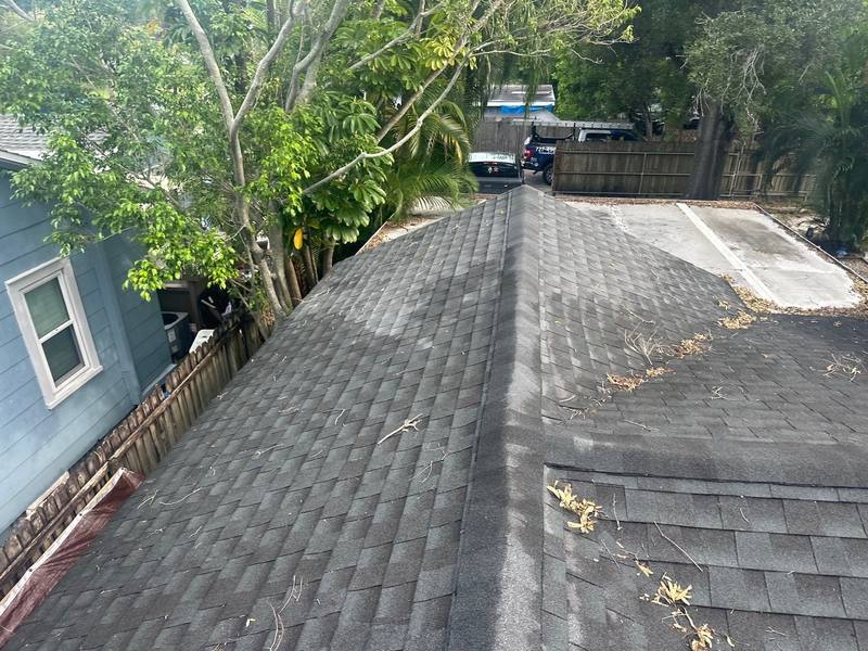 residential roof repair by Hloska Roofing in St. Pete