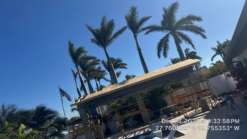 completed roofing project in Redington Shores FL