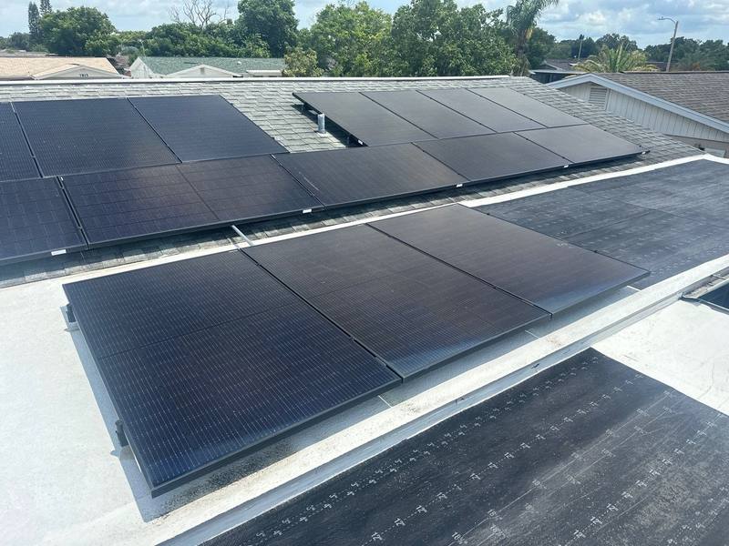 residential roof replacement by Hloska Roofing in Port Richey