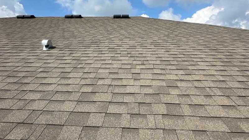 completed roofing project in Zephyrhills FL