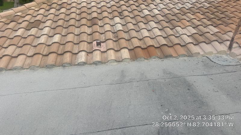 residential roof repair by Hloska Roofing in New Port Richey