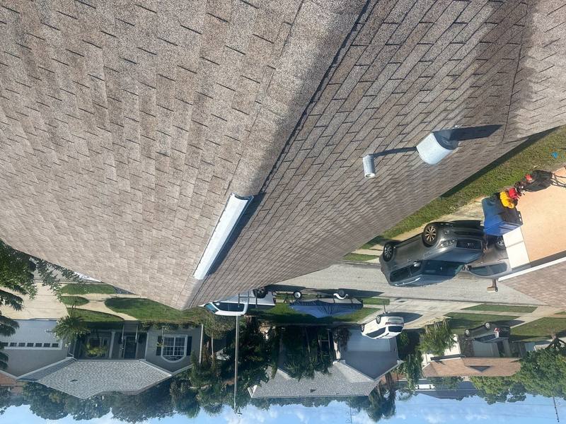 completed roofing project in Holiday FL