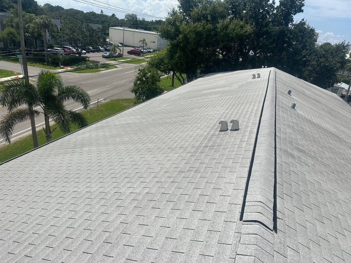 shingle roof replacement in Tampa, Florida