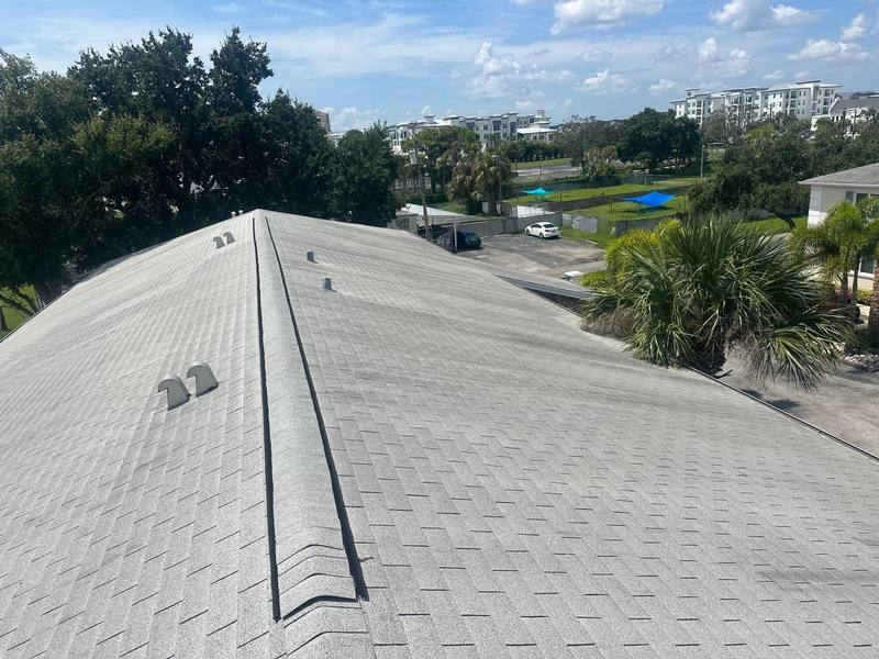 completed roofing project in Tampa FL
