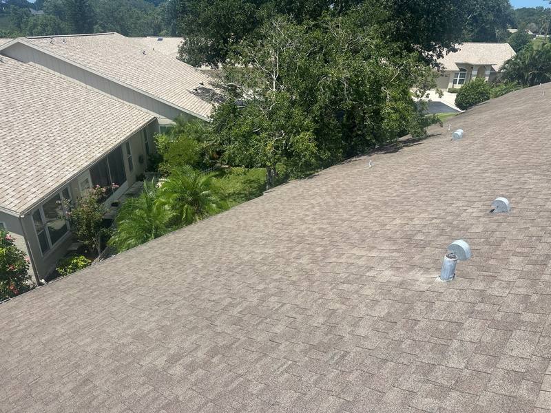 residential roof replacement by Hloska Roofing in Palm Harbor