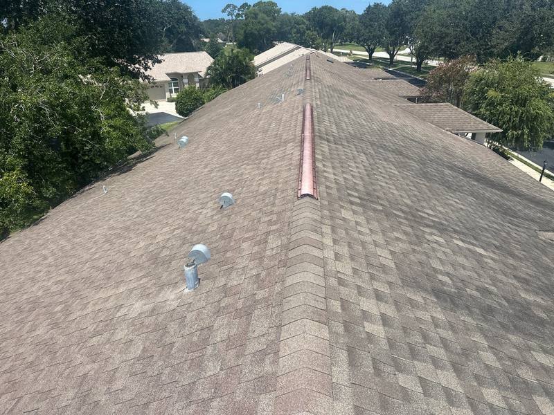 residential roof replacement by Hloska Roofing in Palm Harbor