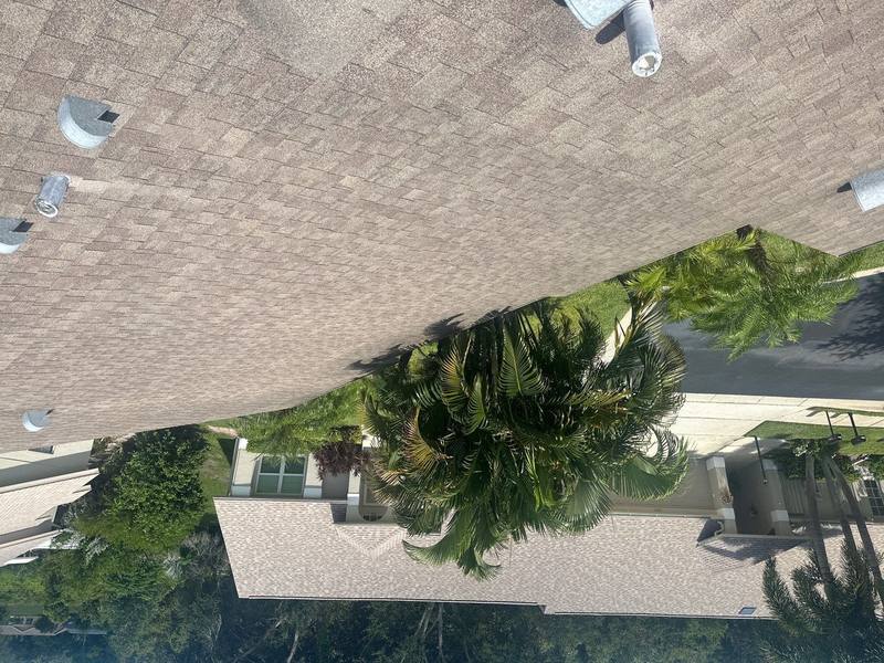 completed roofing project in Palm Harbor FL