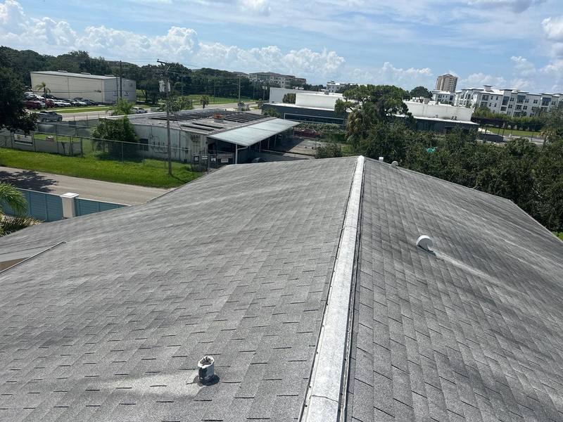 residential roof replacement by Hloska Roofing in Tampa