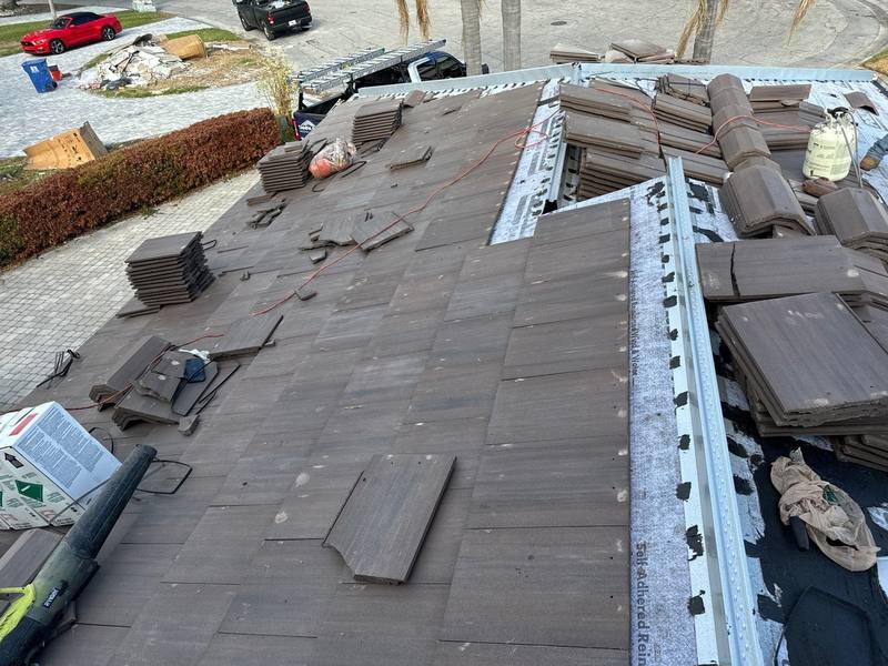 roofing project near 10th Ave S in St. Pete