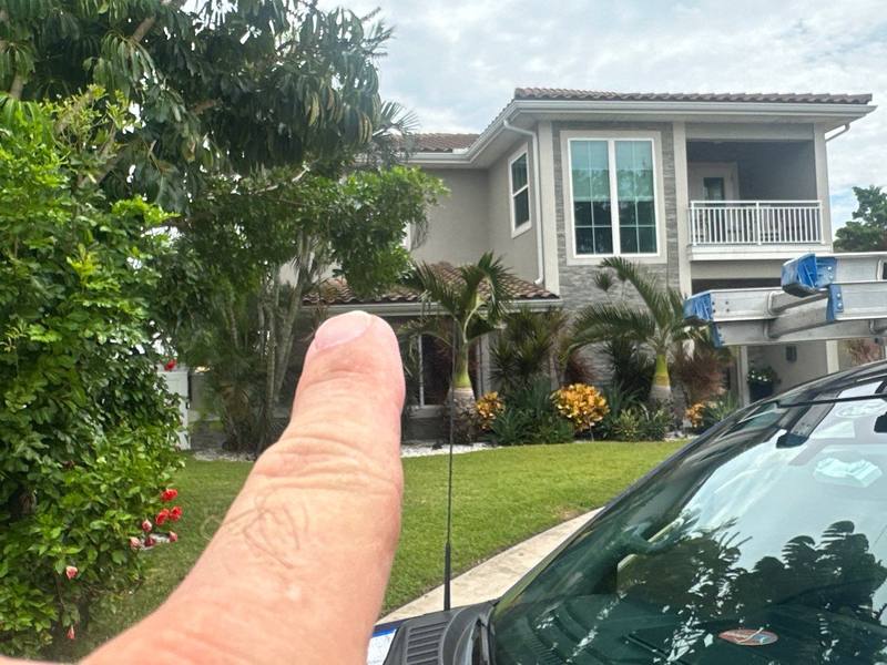 completed roofing project in St. Petersburg FL