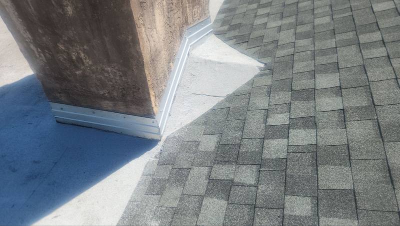 completed roofing project in New Port Richey FL