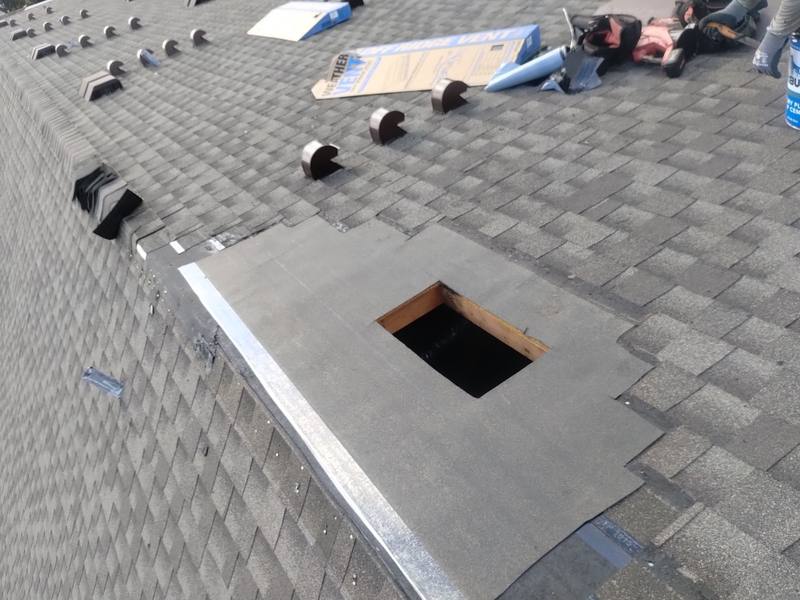 residential roof repair by Hloska Roofing in Largo