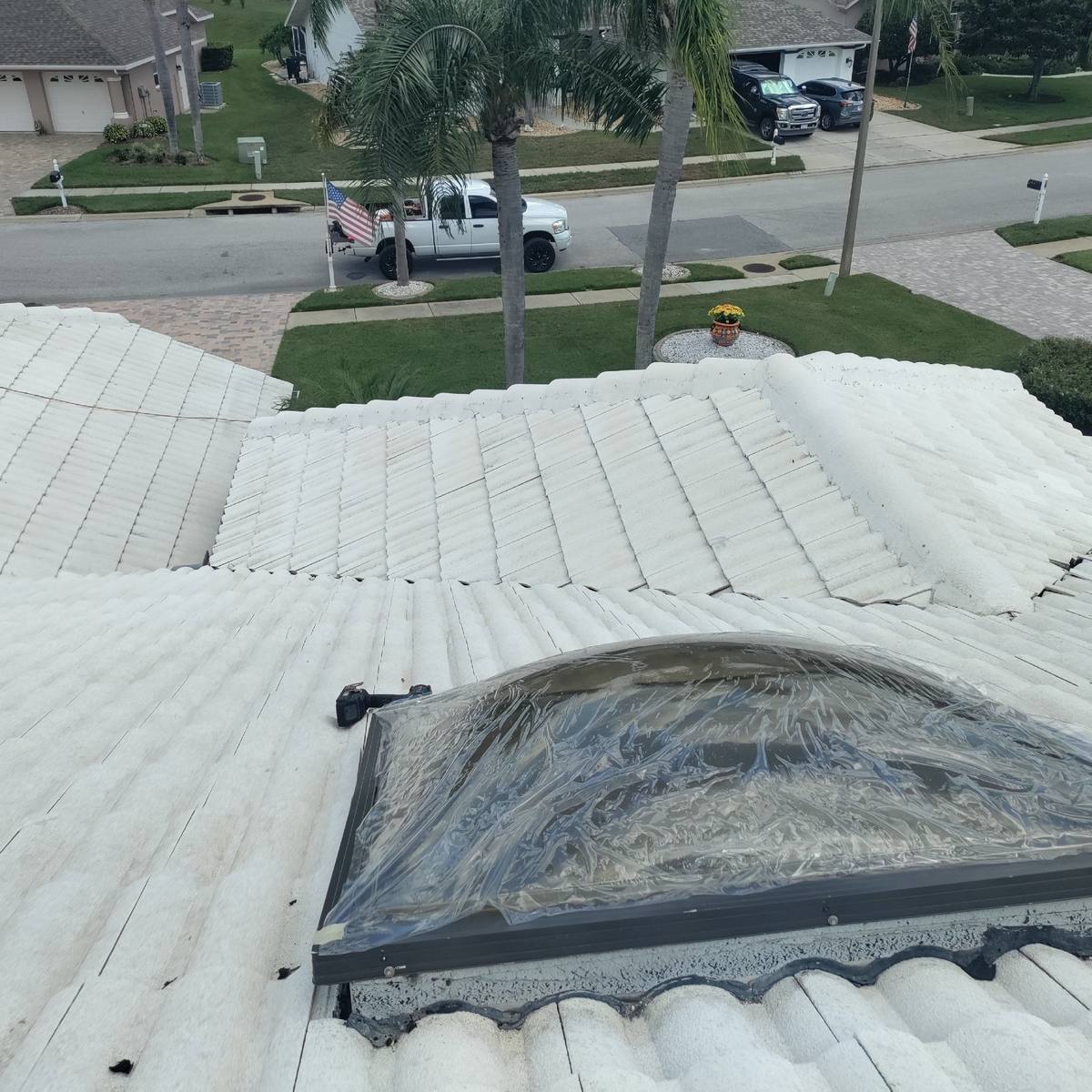 roof repair in Hudson, Florida