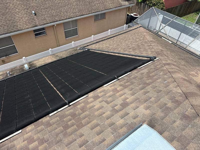 completed roofing project in Tarpon Springs FL