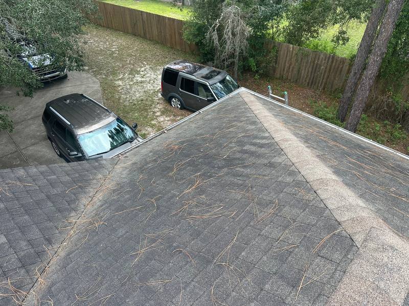 residential roof replacement by Hloska Roofing in Brooksville