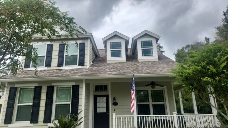 completed roofing project in Tampa FL
