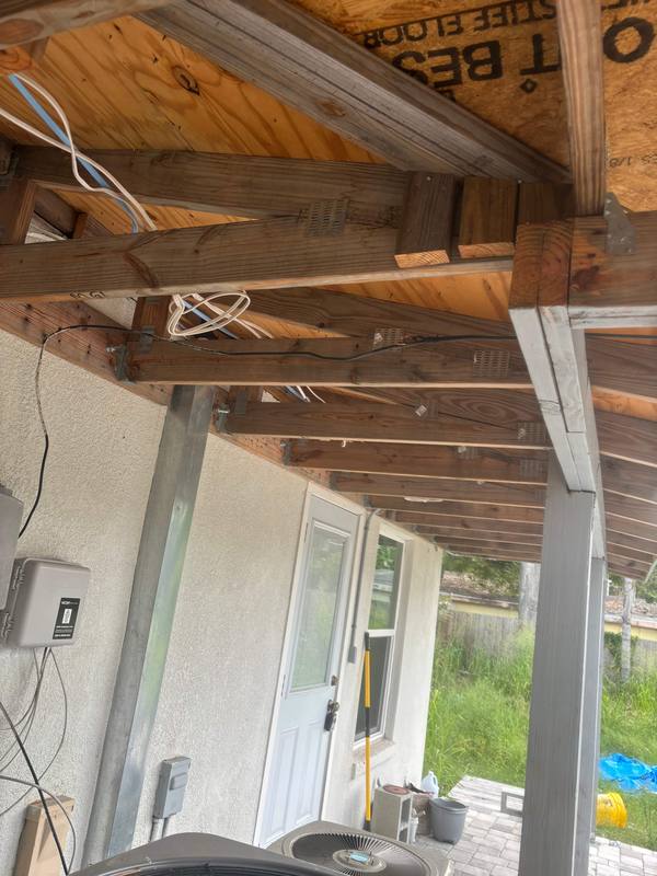residential roof repair by Hloska Roofing in St Pete