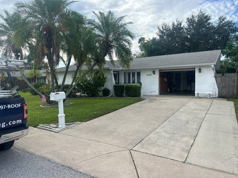 roofing project near Handley Dr in Port Richey