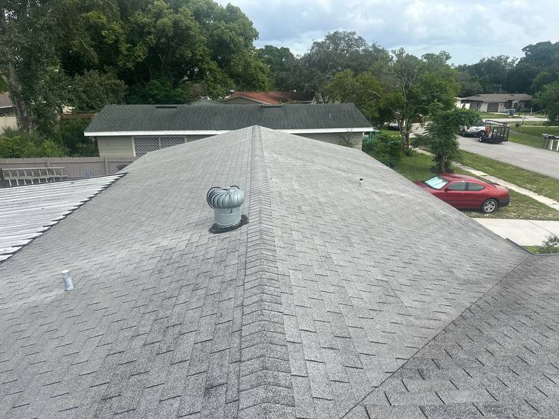 roofing project near Crescent Rd in Spring Hill