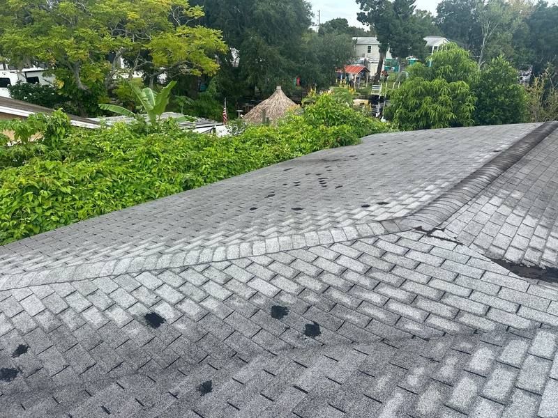 completed roofing project in Spring Hill FL