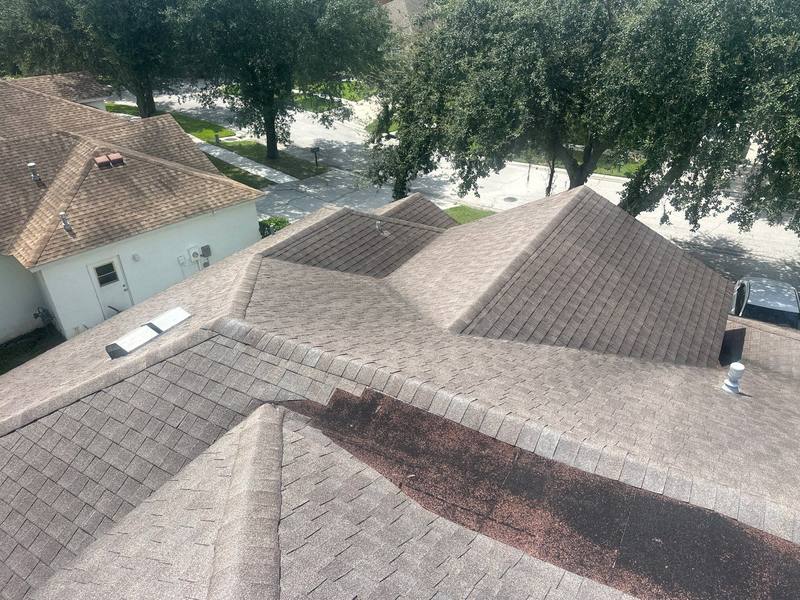 shingle roof replacement in Lithia, Florida