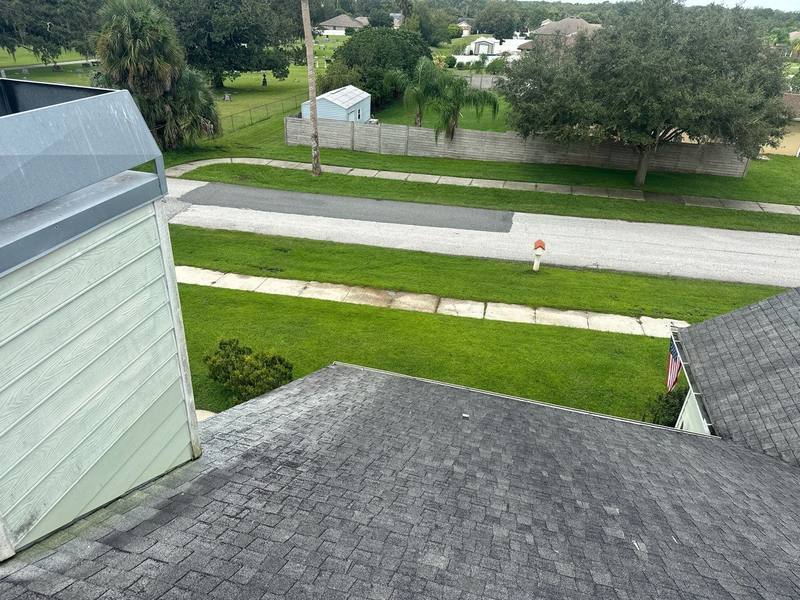 residential shingle roof replacement by Hloska Roofing in San Antonio
