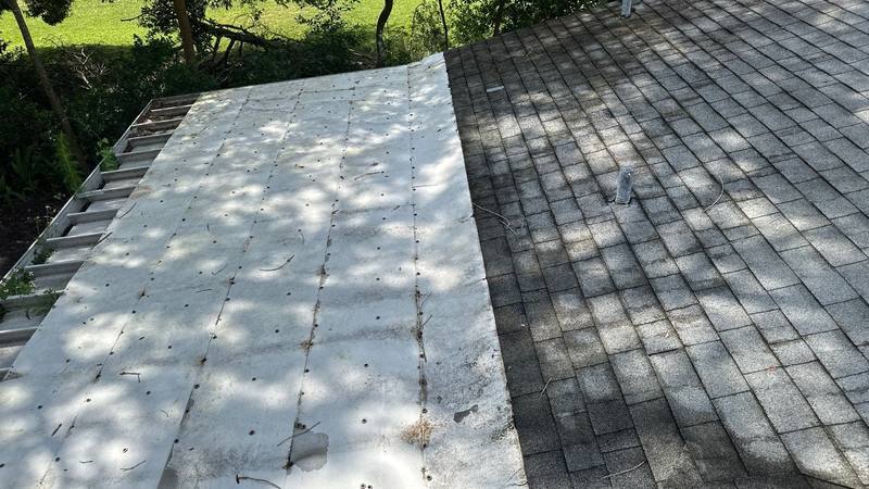 completed roofing project in Zephyrhills FL