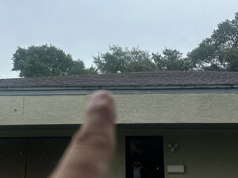 completed roofing project in Lutz FL