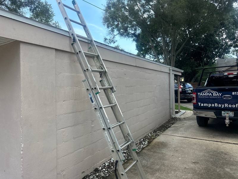 residential roof replacement by Hloska Roofing in St. Petersburg