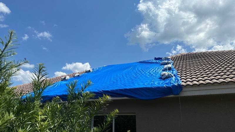 residential roof replacement by Hloska Roofing in Dade City