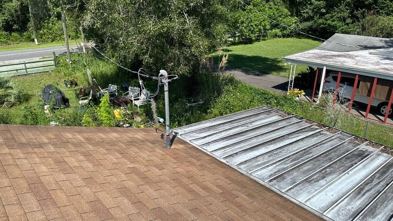 completed roofing project in Ridge Manor FL